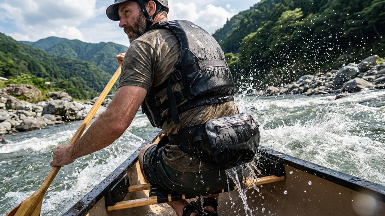 【防水バッグ】川にも臆せずダイブ！水や雨、汗も気にならない“最強”ボディバッグ