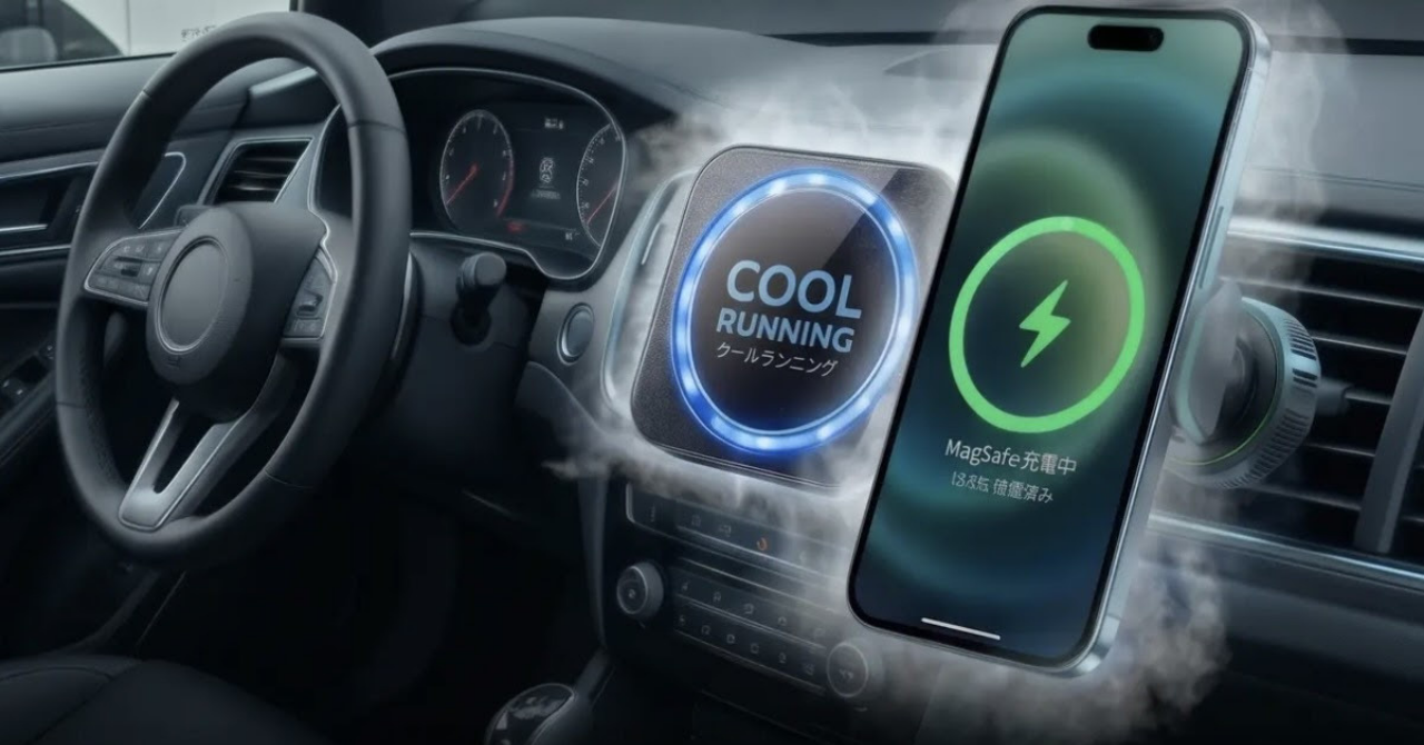 [Fast Charging Holder] Cool down your smartphone!? Avoid summer "overheating" with Peltier cooling