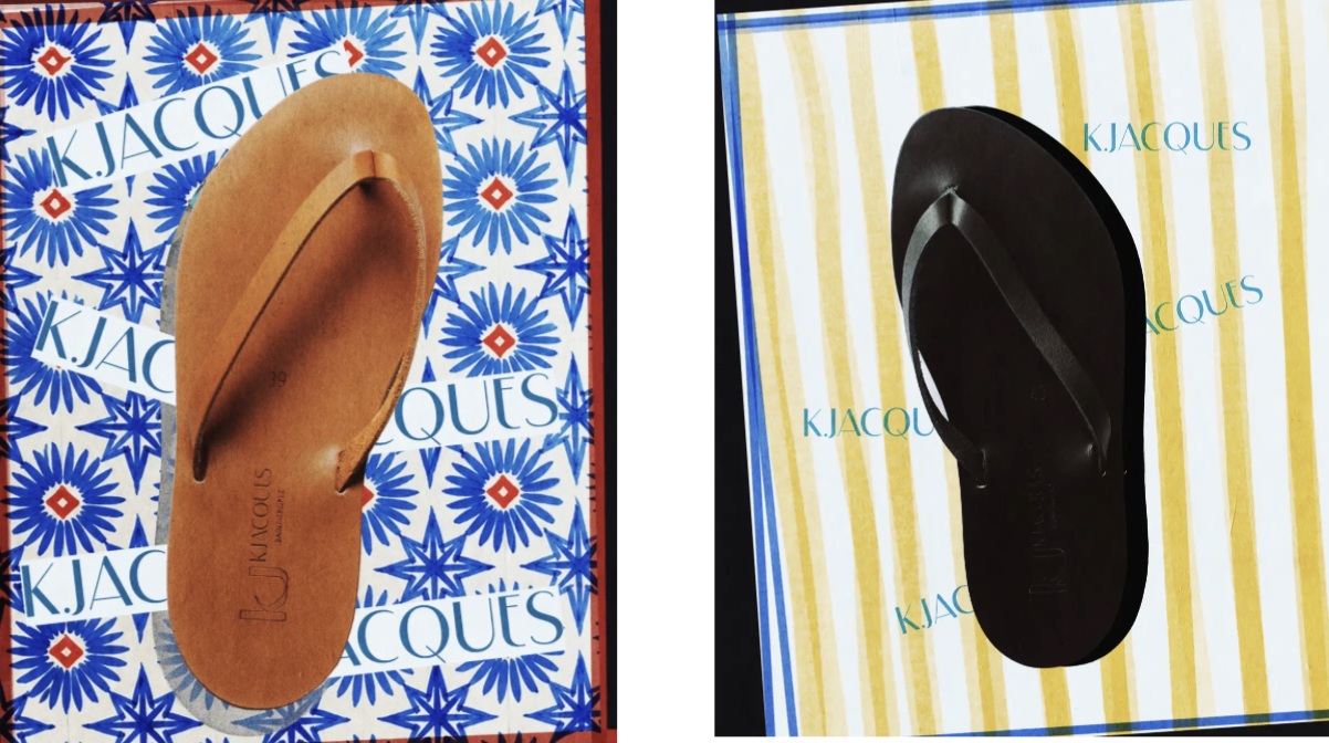 【Sandals】Exclusive from France "K.JACQUES"! Enjoy the resort-like openness from your feet