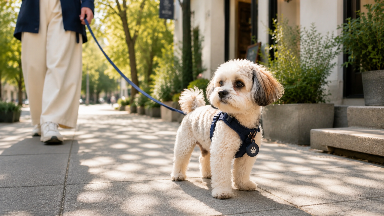 【Walking with Your Dog】 Subtly Protect! A Smart Tracker Holder That’s This Stylish!