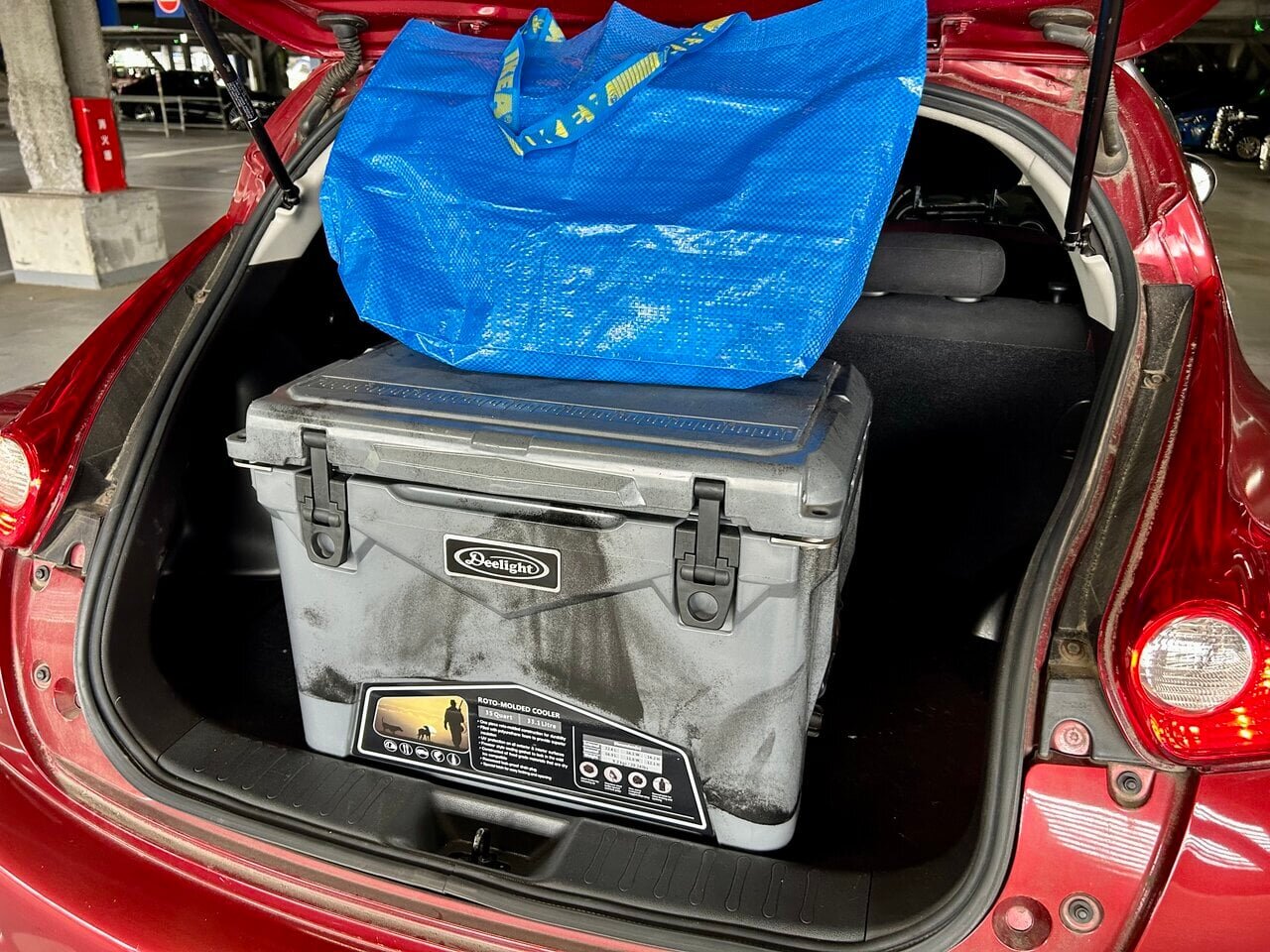 【Cool Life】I took my cooler that I used for IKEA frozen foods camping and brought it home