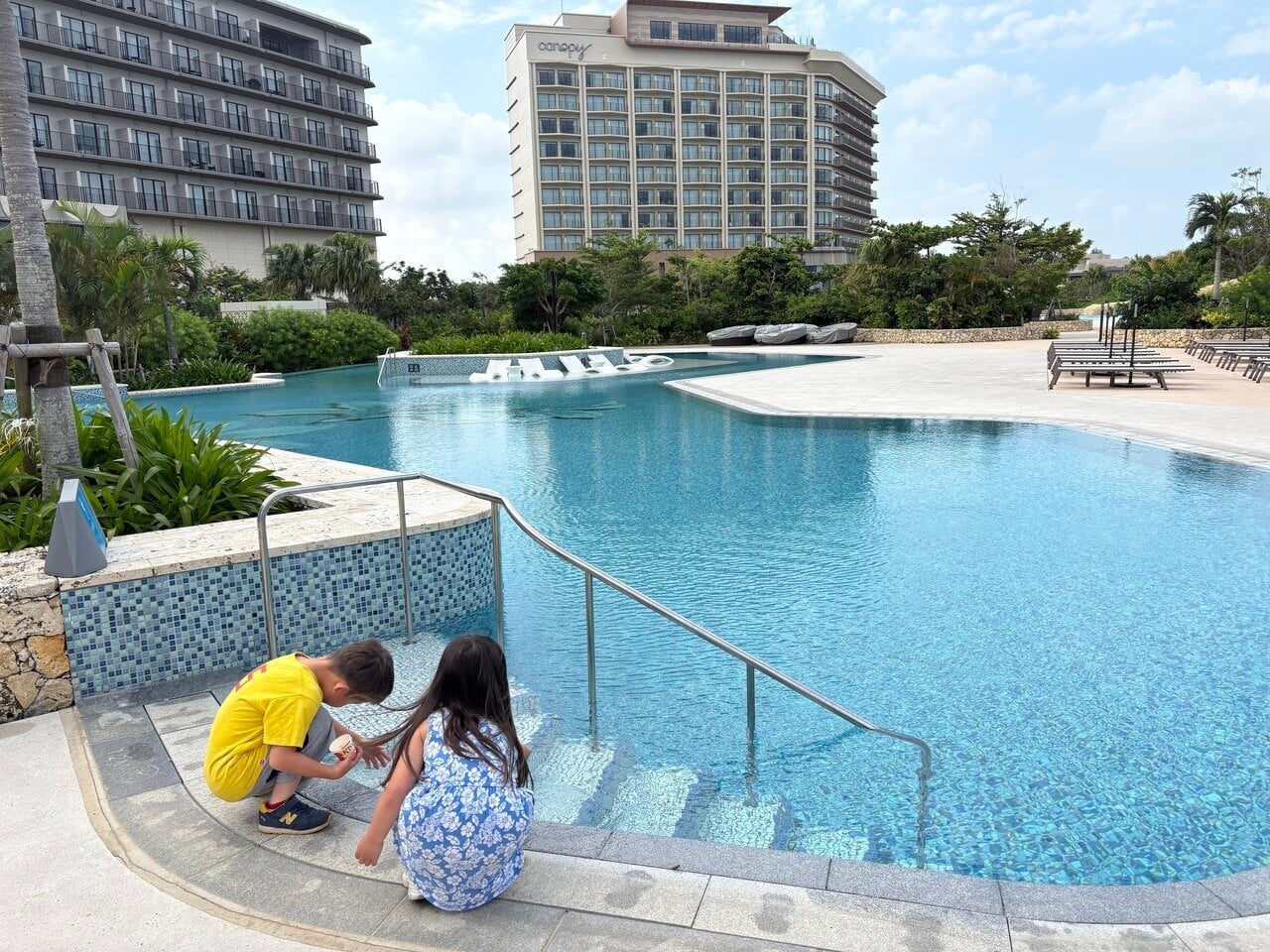 【Resort Travel Memoir】 Enjoying the pool and the sea in Miyako Island at "Hilton Okinawa Miyako Island Resort" - A way for family with children to enjoy