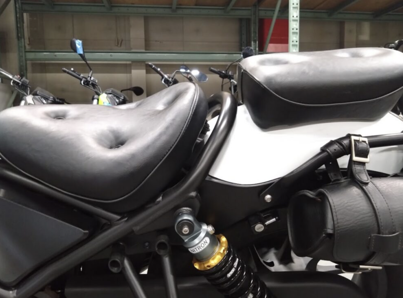 [Motorcycle] It's like a plush sofa! A tandem seat set that veteran riders would want to choose