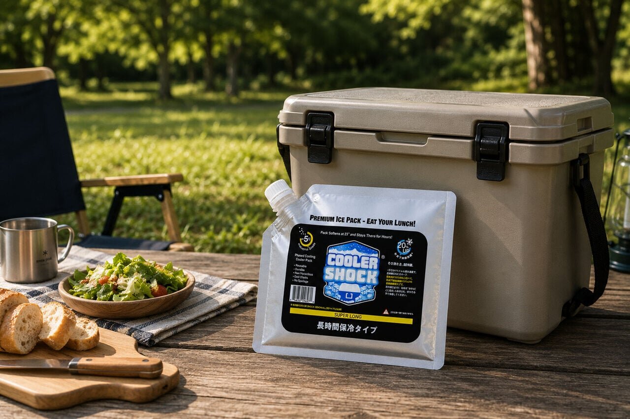 [Cooling Packs] American "serious" specs! Freezes overnight and provides strong cooling that lasts.