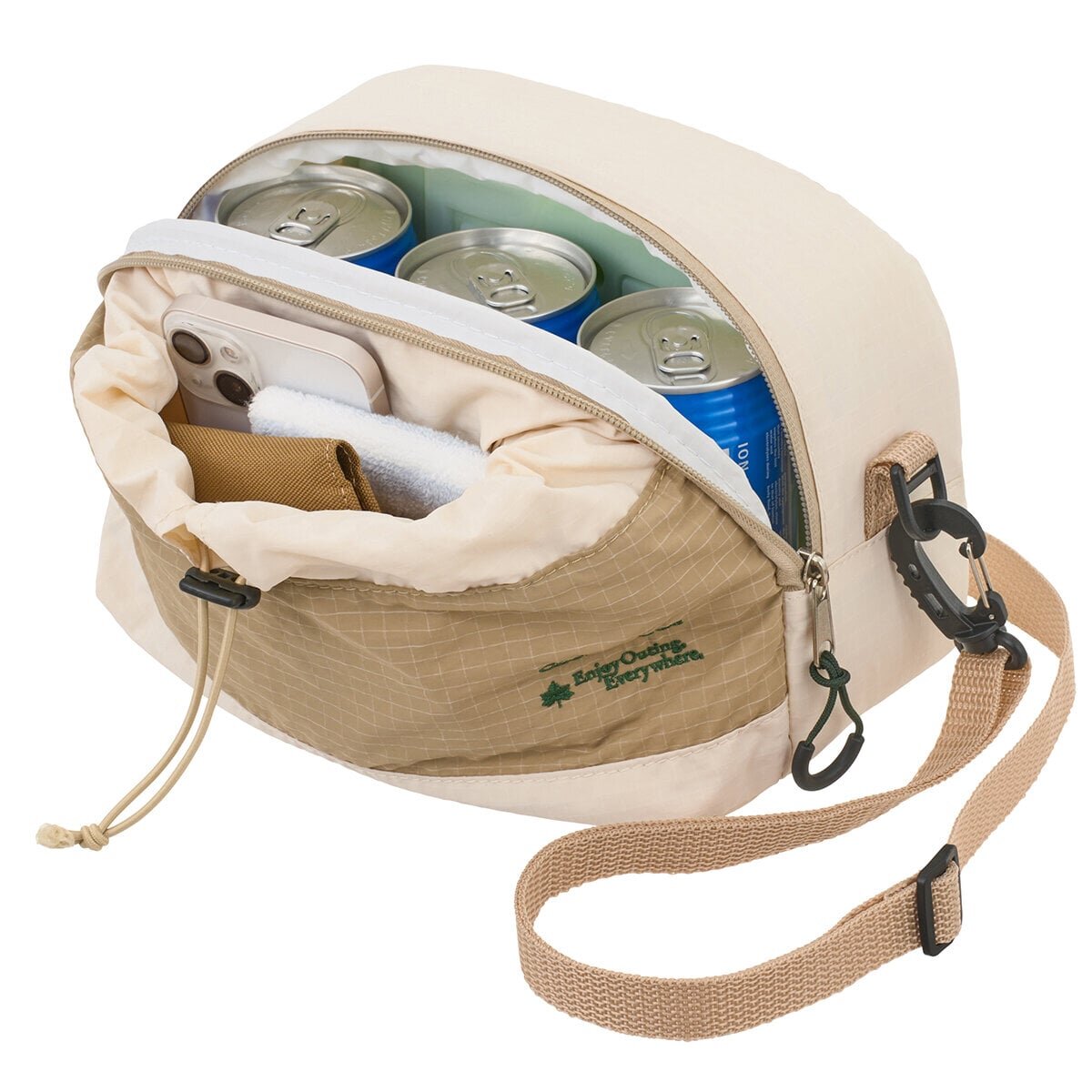 【Insulated】Take your wallet and keys too! The daily-use insulated tote and pouch are sure to be a hit