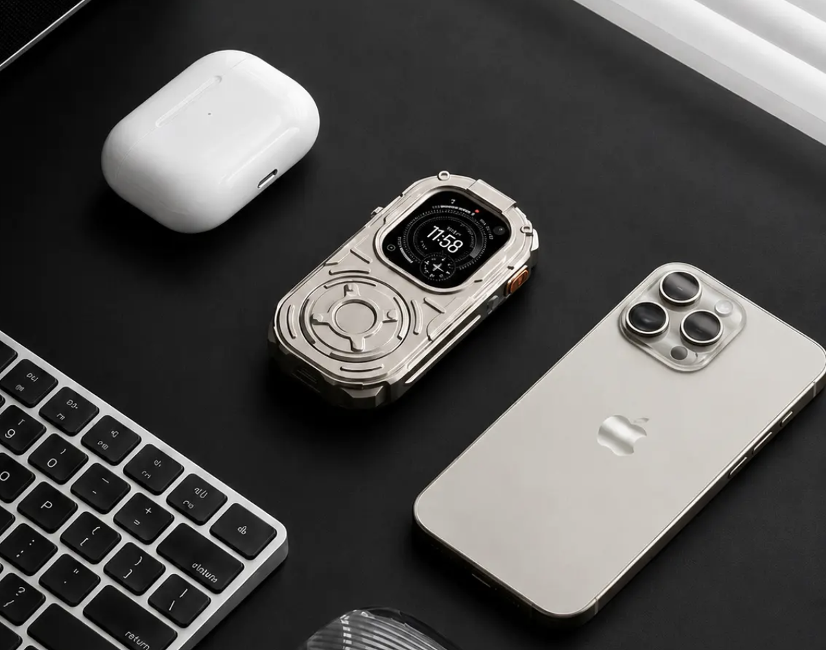 【Apple】あえてのアナログ回帰！iPod世代が心躍る「Apple Watch」ケースって？
