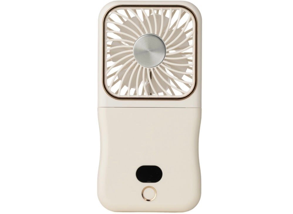 【Heat Countermeasures】Now "safety" is extremely important! Handy fan with airflow + cooling plate for a refreshing experience