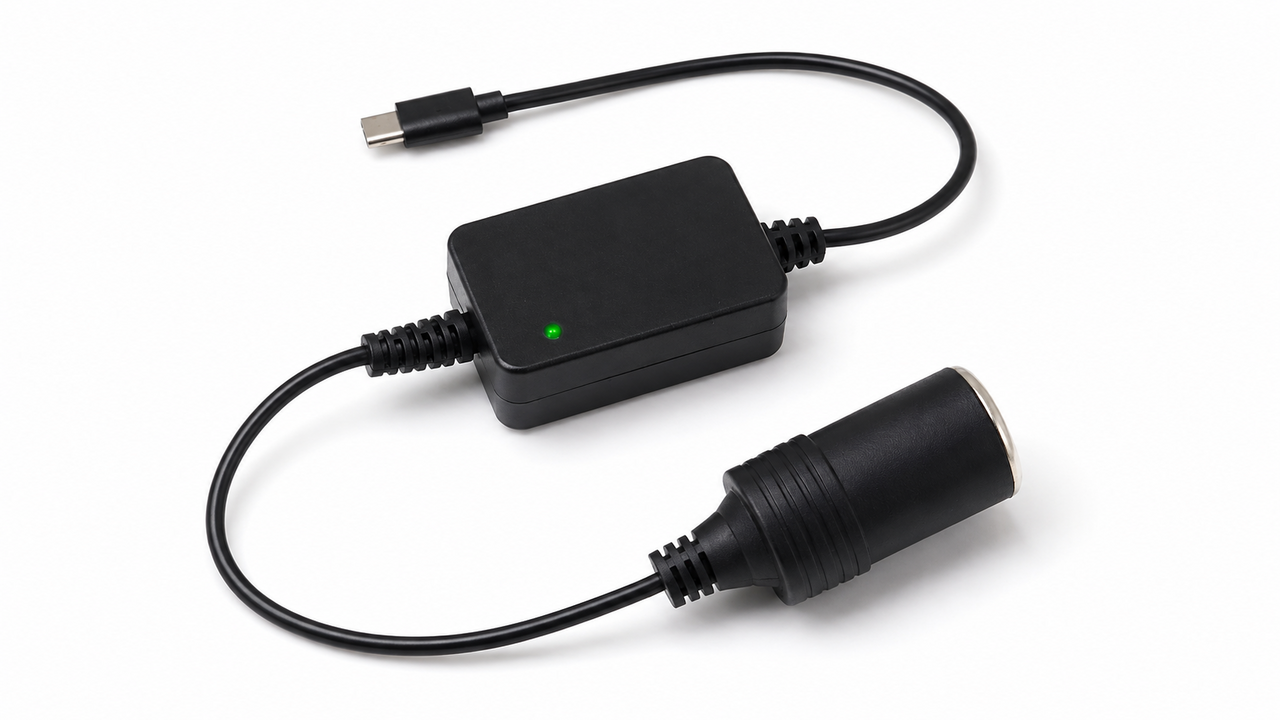 [In-vehicle gadget] USB Type-C to 12V power supply!? A useful conversion adapter for vehicles without a cigarette socket
