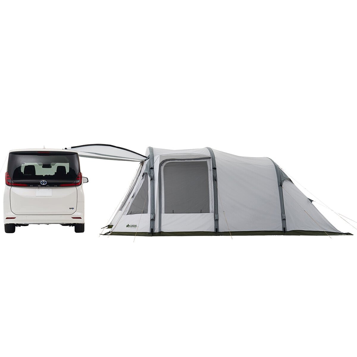 Completed a big space in just "7 minutes"! An easy 2-room air tent that automatically sets up
