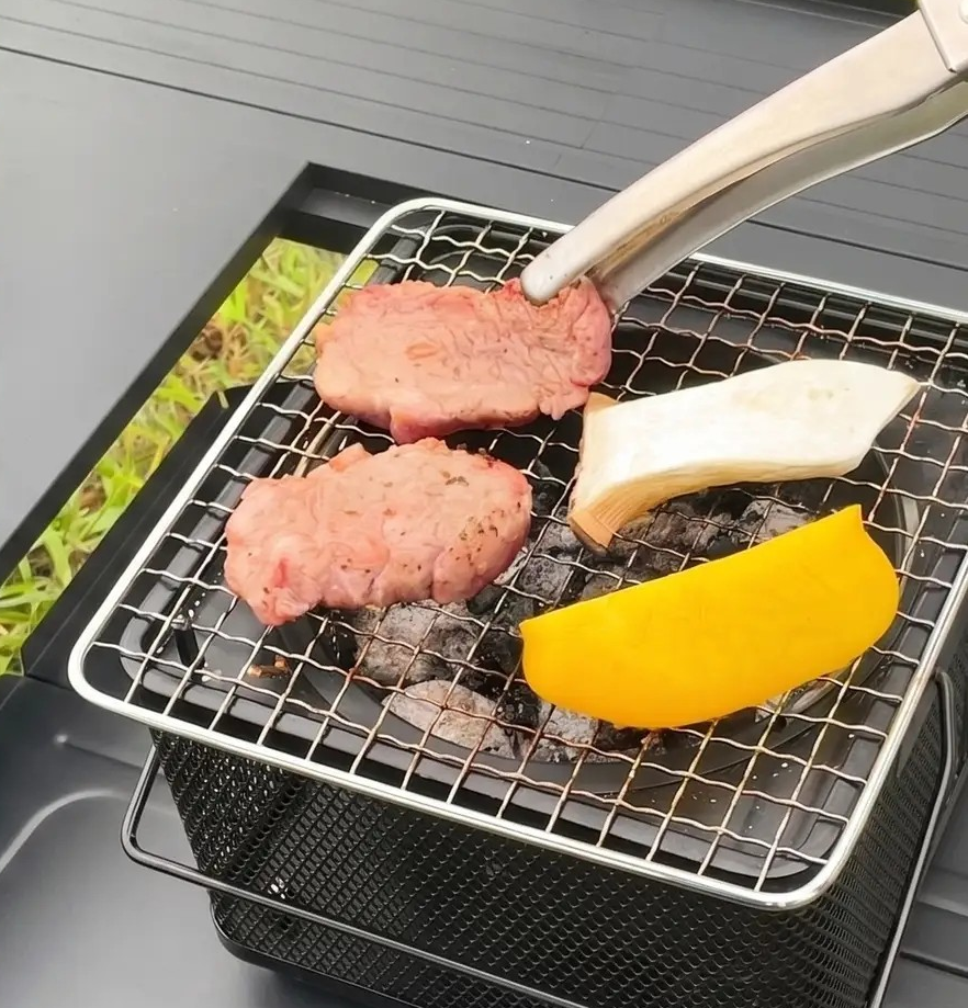 【Home Center】Under 2000 yen! A tabletop stove that can use solid and alcohol fuel, as well as charcoal