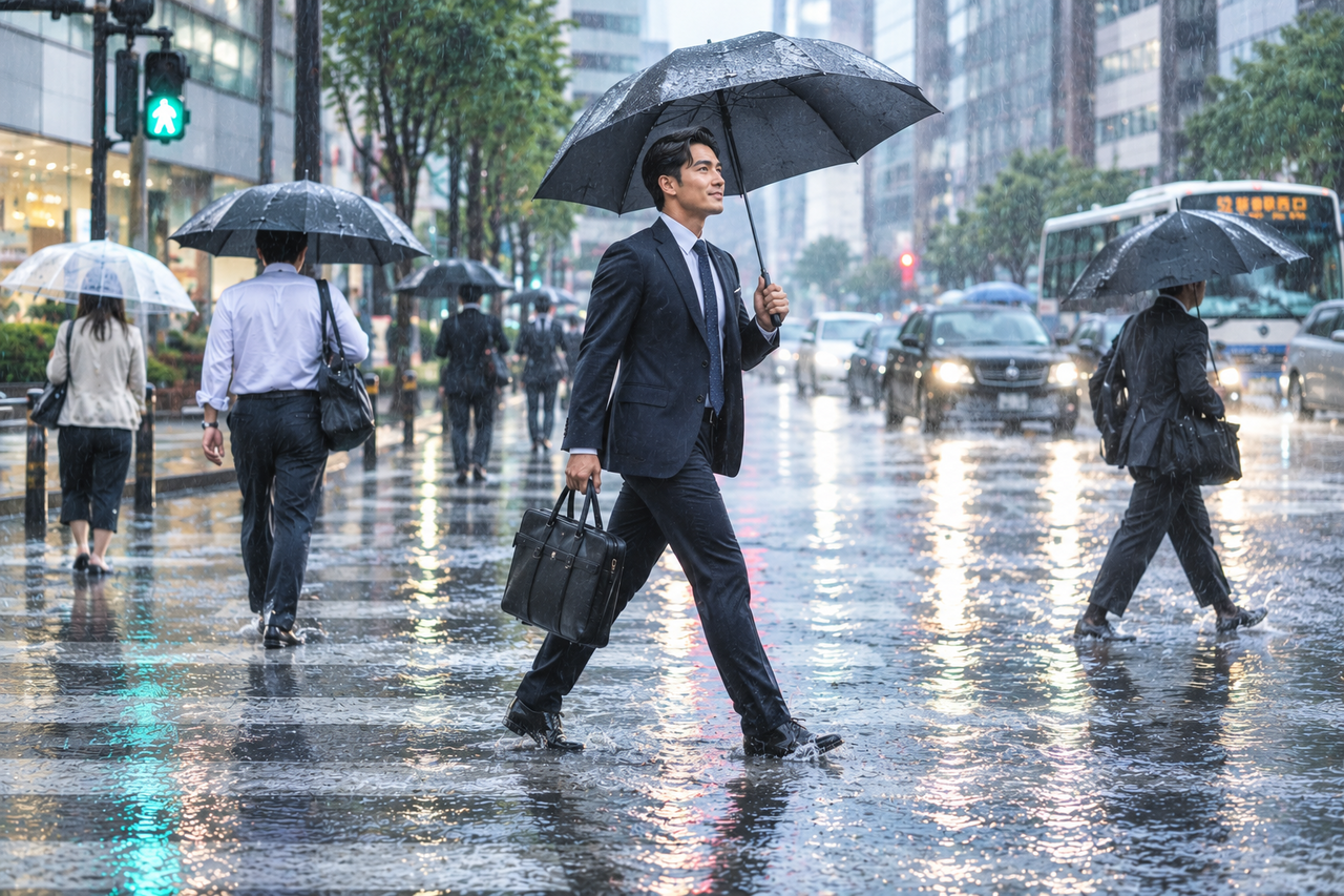 【雨対策】こんな天気に欲しくなる、足元はこんなカバー&シューズがあったらいいな3選
