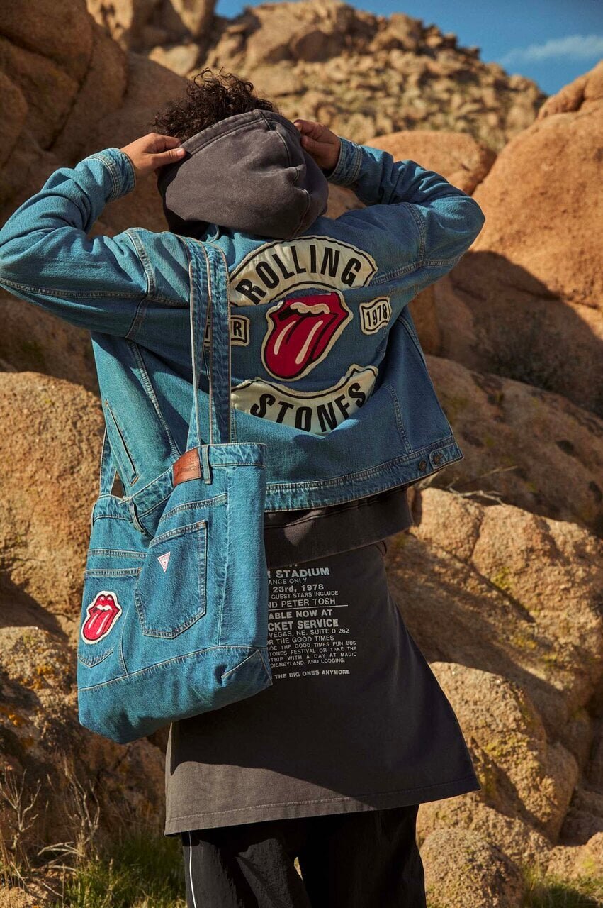 【Guess × The Rolling Stones】The legendary 1978 nationwide tour comes to life in a capsule collection