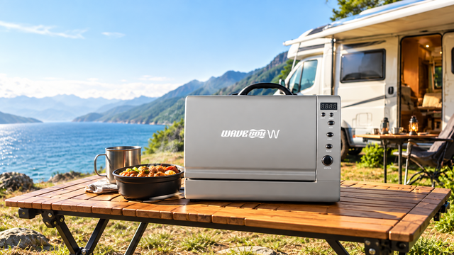 車中泊】夕飯は地元のスーパーで調達だ！低電力のポータブル電子レンジ