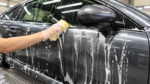 【クルマ】汚れに合わせて洗い分け！油汚れから水ジミまでまるっと取れる理由