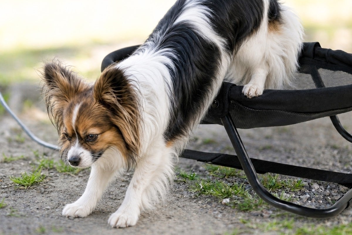 【愛犬とお出かけ】旅先でも“特等席”を！サッと開くだけのドッグコットでリラックス