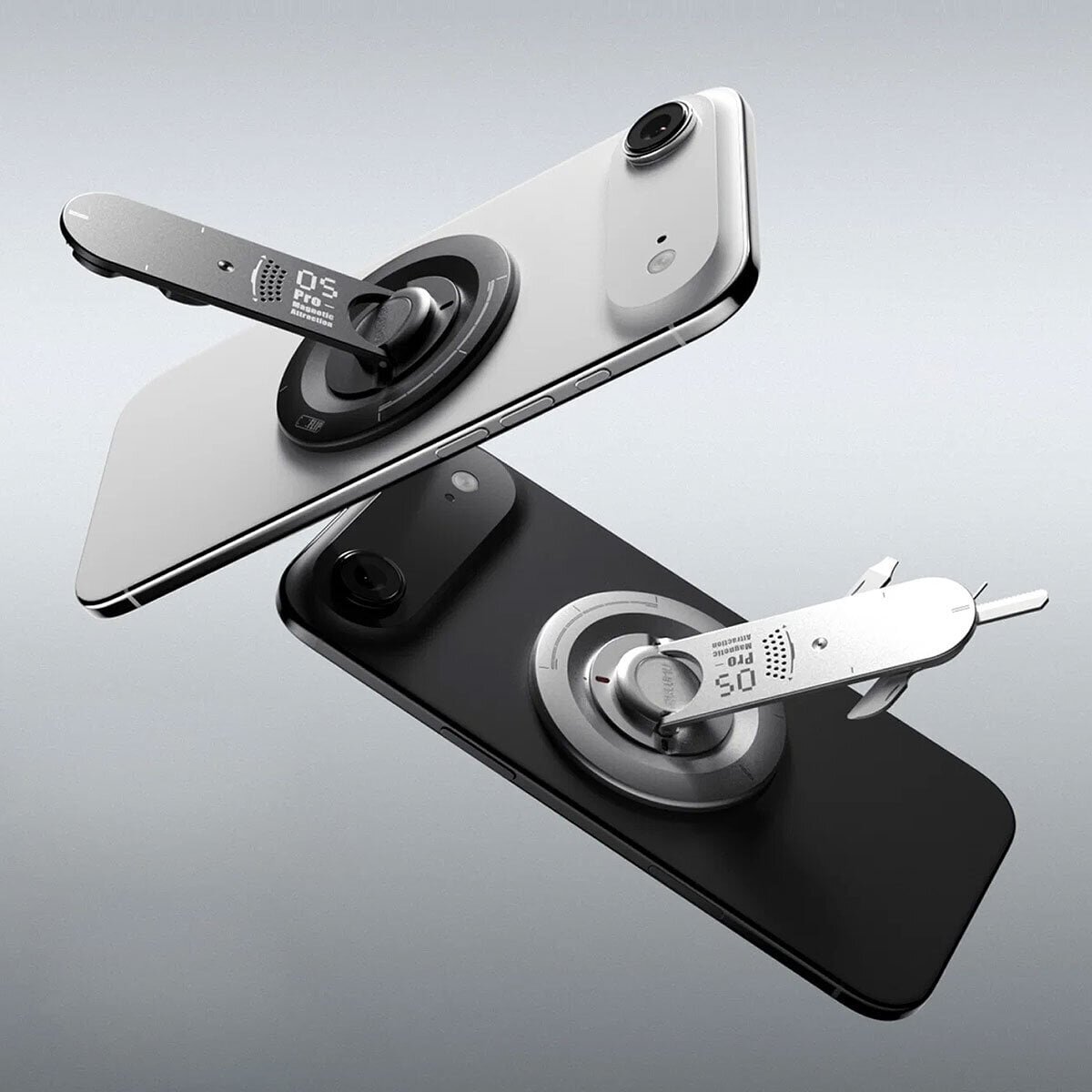 The mini tools pop out from the back! The MagSafe compatible multi stand with "8 roles in 1" is incredibly convenient