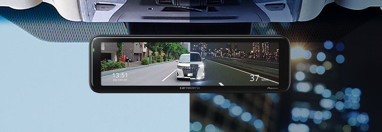 車内を美しく彩る！純正交換型デジタルミラーで後方視界が圧倒的クリアになった