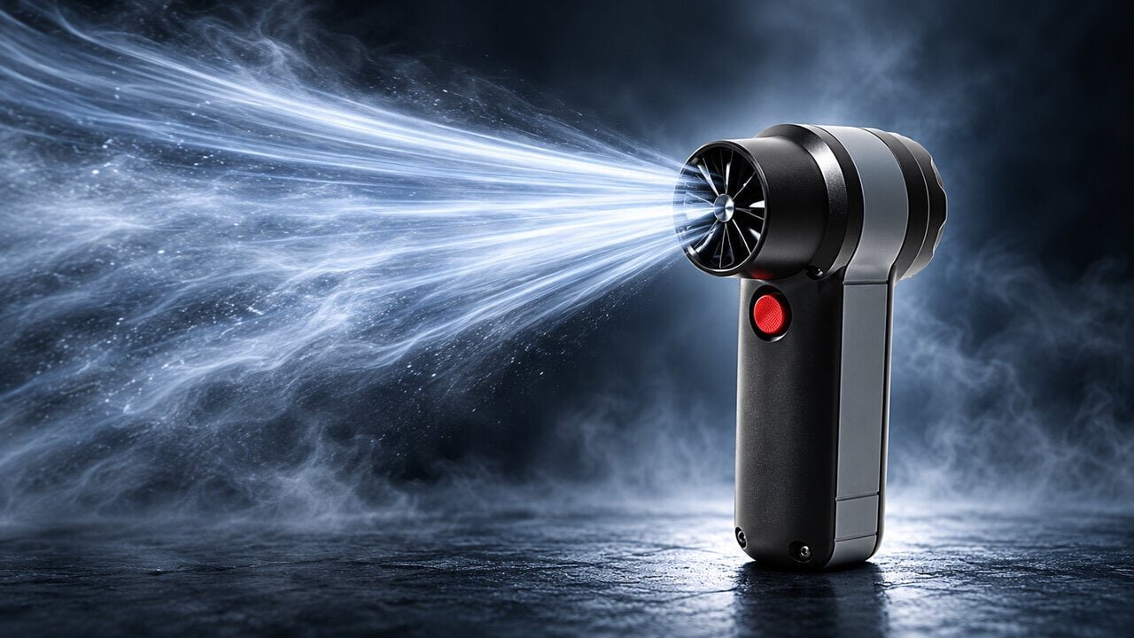 【Car Care】Super powerful at palm size! A jet blower that makes washing cars and outdoor activities comfortable