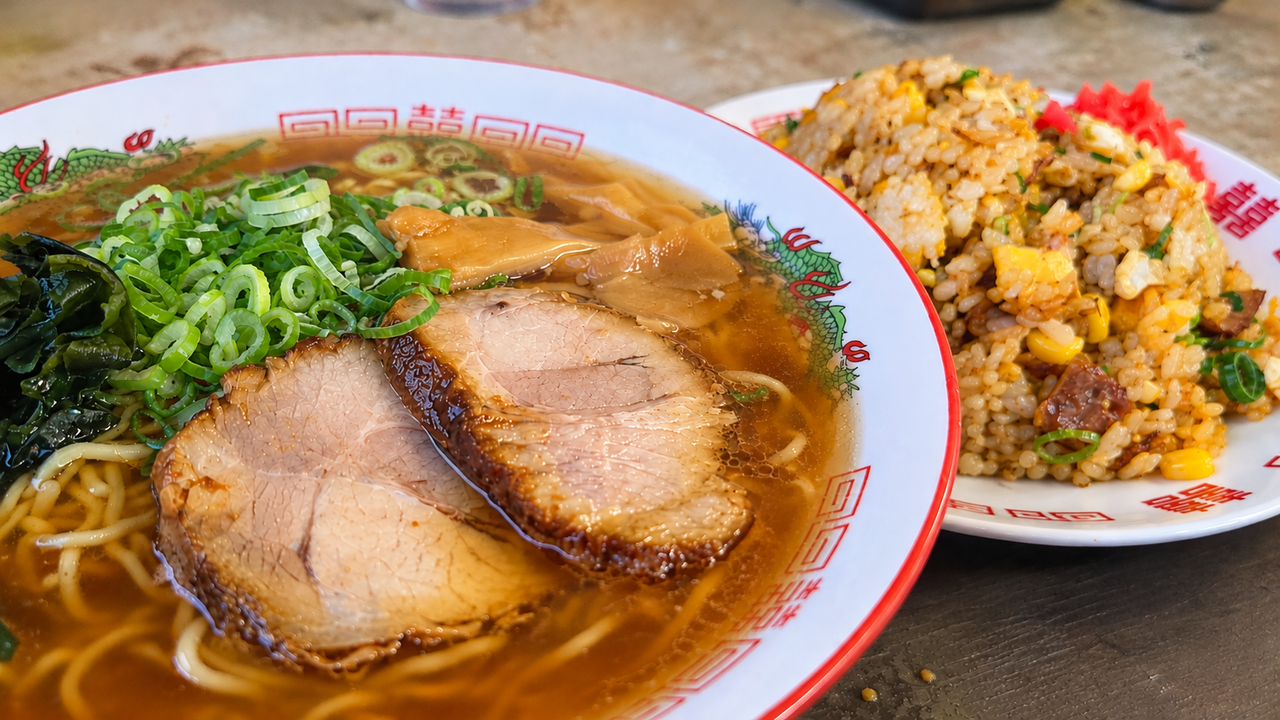 【街中華トリック】神奈川県綾瀬市「18番食堂」の単品ラーメンの安さに惹かれてチャーハンセット編