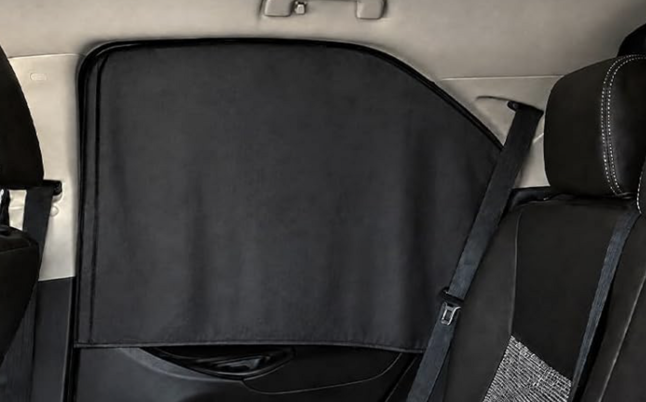 【Car Curtain】Transform your favorite car into a complete private space! With a light blocking rate of 100%, it can completely shut down visibility