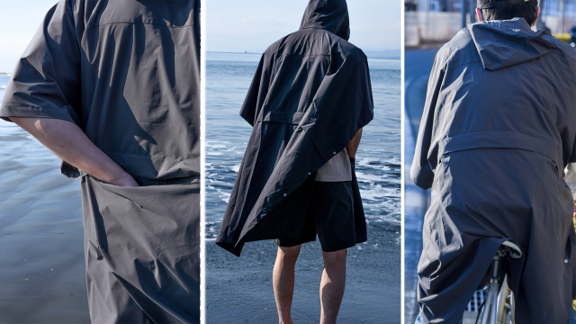 釣りやキャンプにこれ一枚 トランスフォームする野外用ポンチョは大雨もへっちゃらだ Maduro Online マデュロオンライン