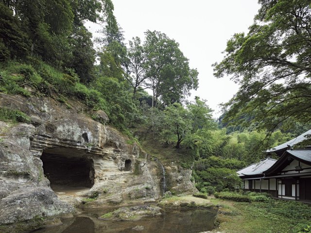 世界の縮図としての洞窟式庭園