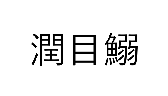 ねえこれ読める 潤目鰯 ウルウルな目に弱い魚でなんと読む 読めたらすごい魚漢字クイズ Sotokoto Online ソトコトオンライン 未来をつくるsdgsマガジン