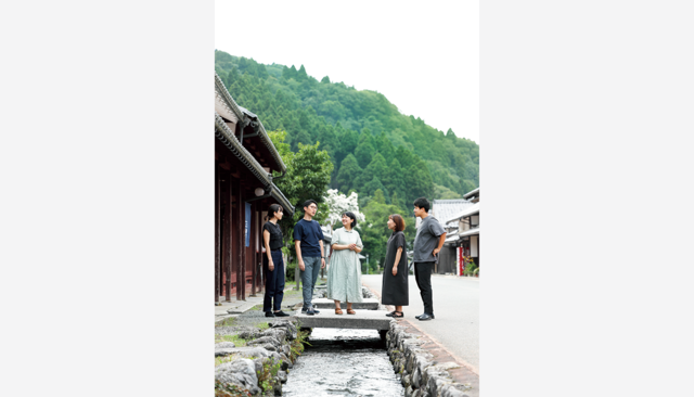 点から線へ、 動き出す熊川宿。