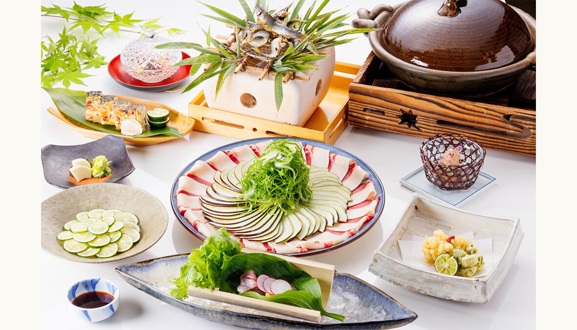 【ひと夏限定で販売】<夏のぼたん会席>と地産地消にこだわった<サステナブルな鰻会席>