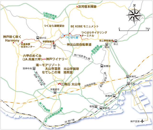 神戸里山MAP
