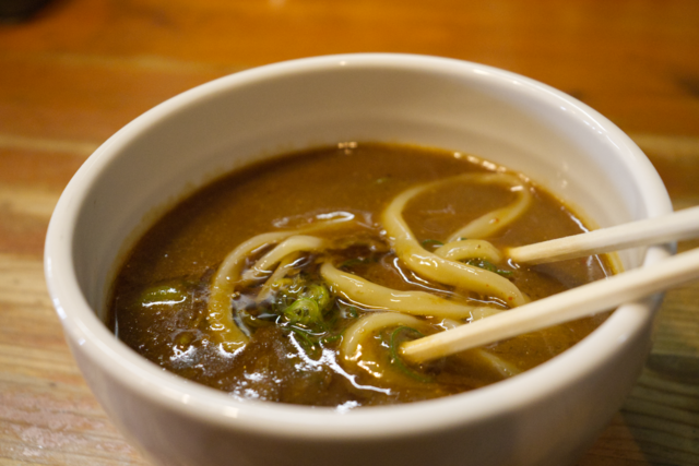 つけ汁と麺
