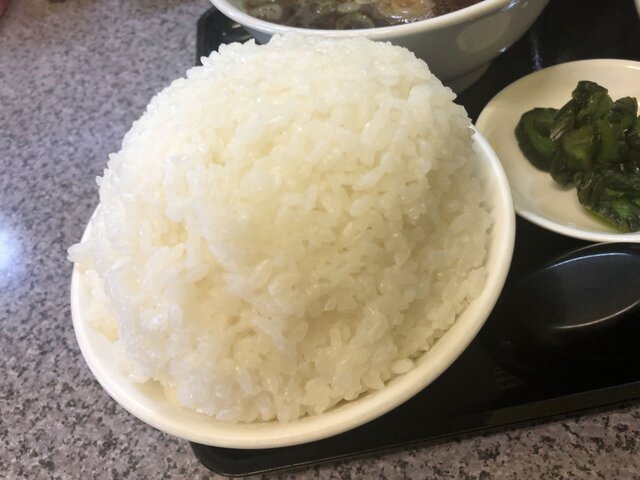 ごはん普通盛り