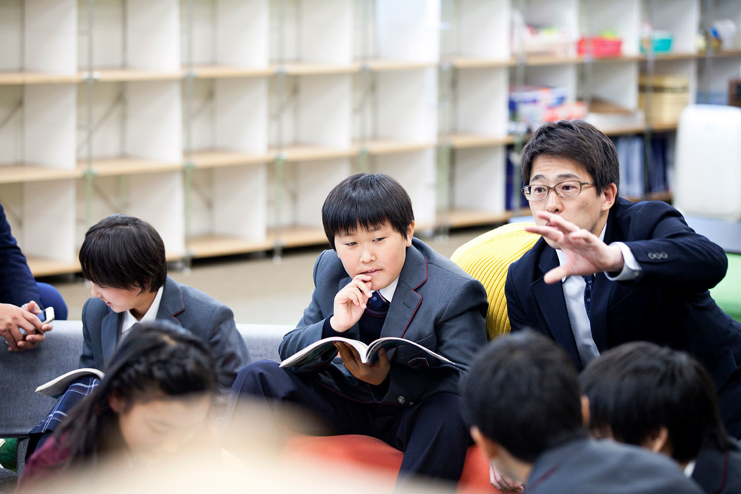 今後1年間の「学びのイメージ」をみんなで考えた。