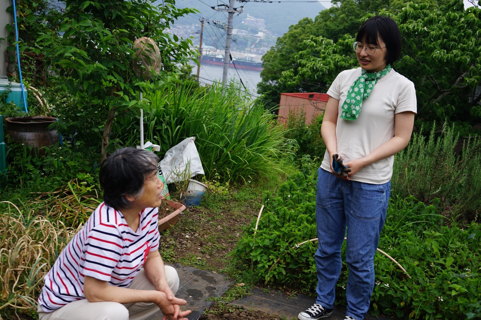 松崎さんと穂乃香さん