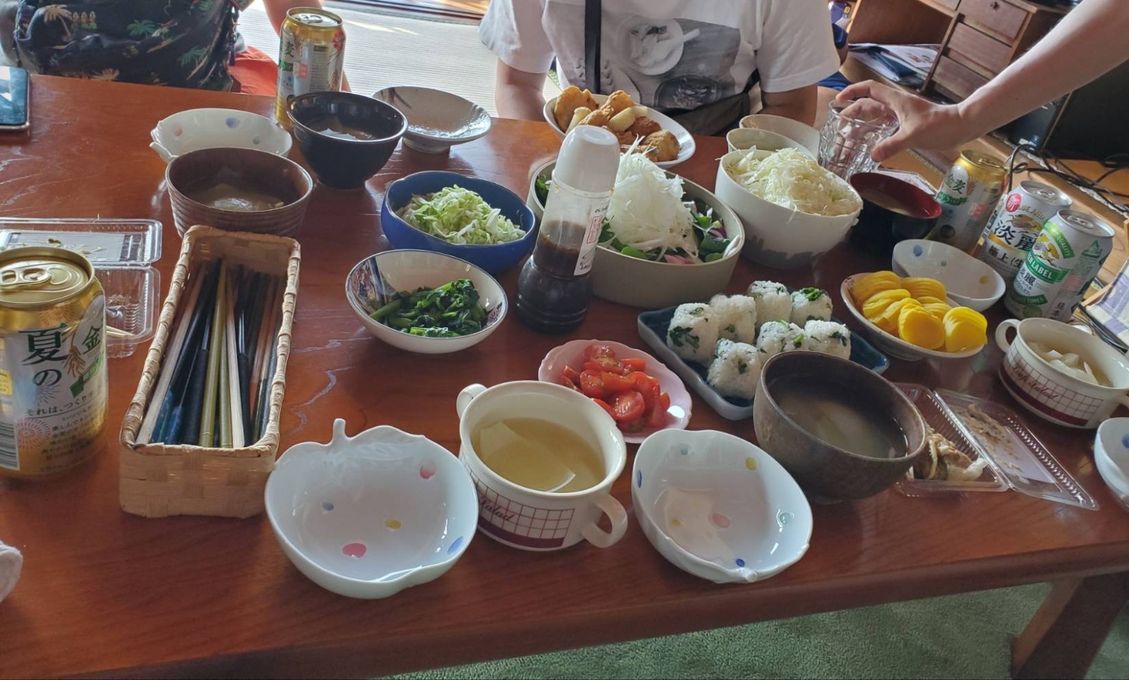 野菜を使った料理たち