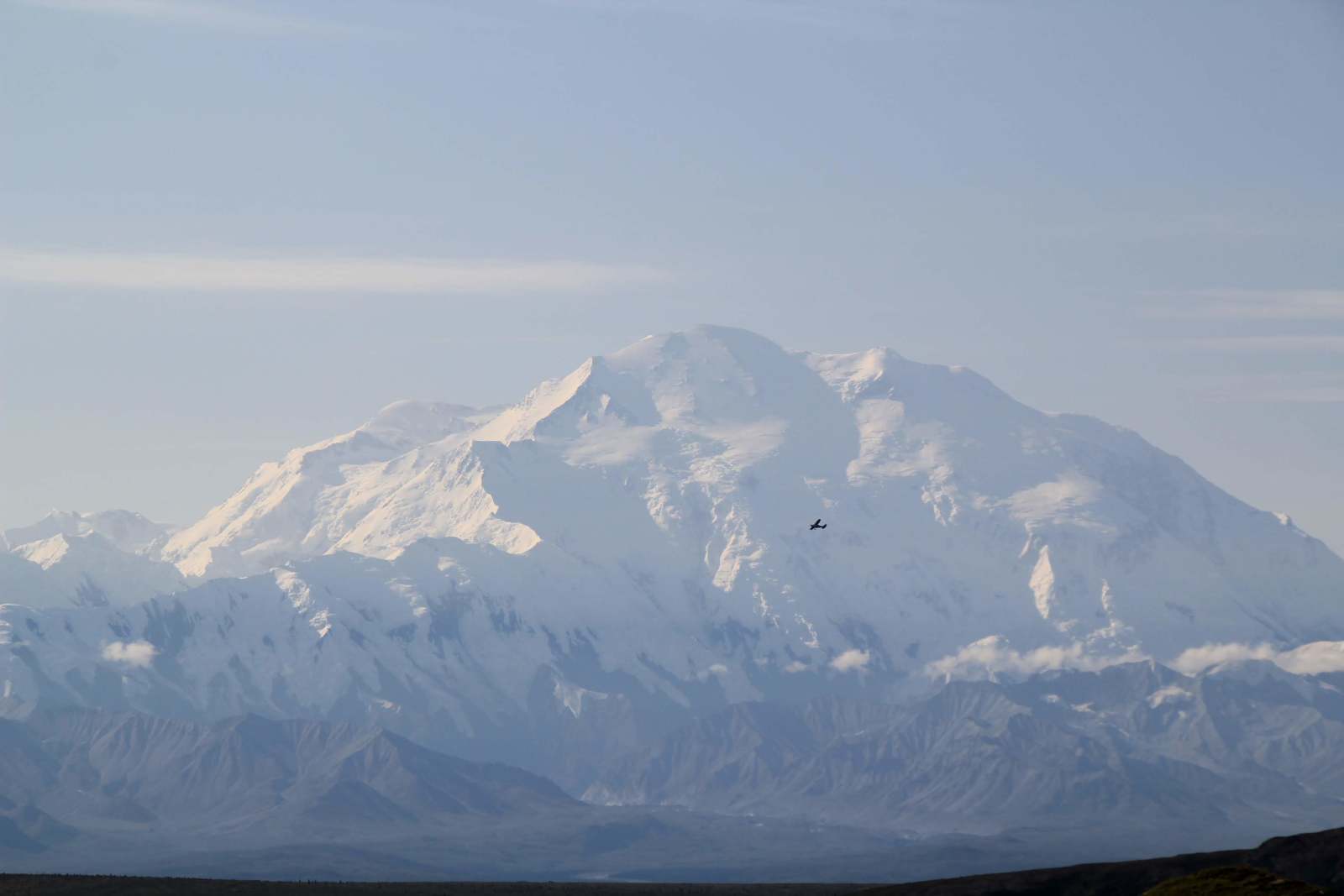 アラスカの雄大な自然の風景
