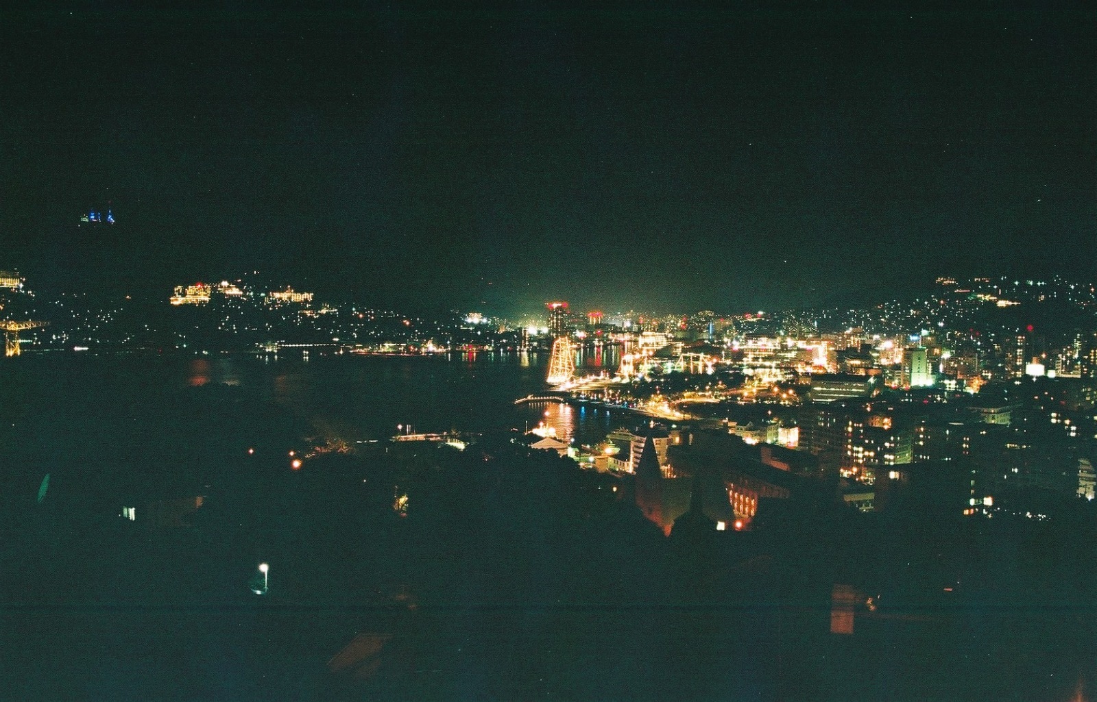 斜面地の夜景