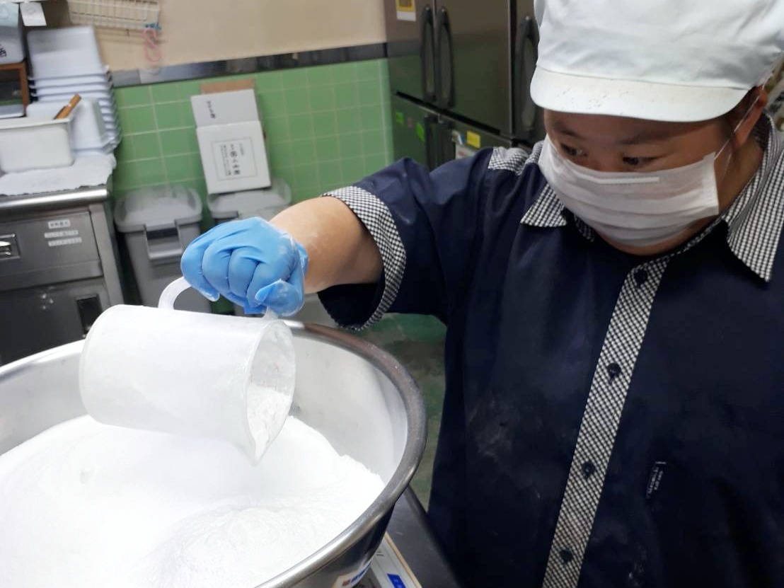 作業中の様子