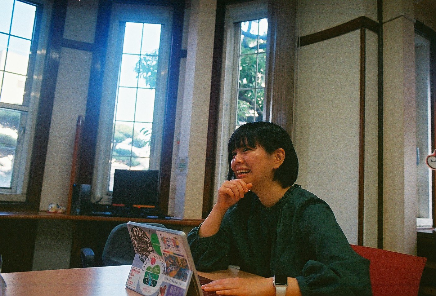 儀間さん、別角度から