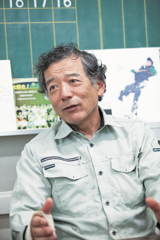 『フレンドシップ木沢』の星野隆一さん。