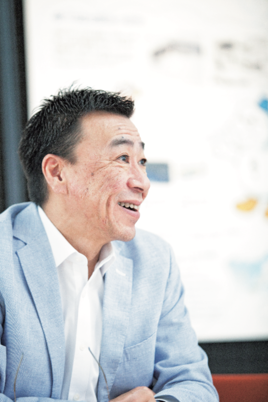 『中越防災安全推進機構』統括本部長の稲垣さん。