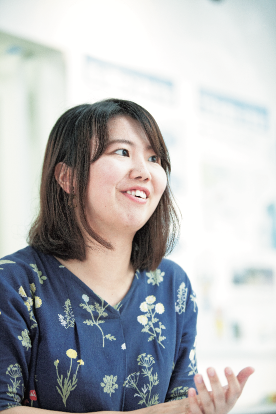 『中越防災安全推進機構』コーディネーター・インターン生OGの井上さん。