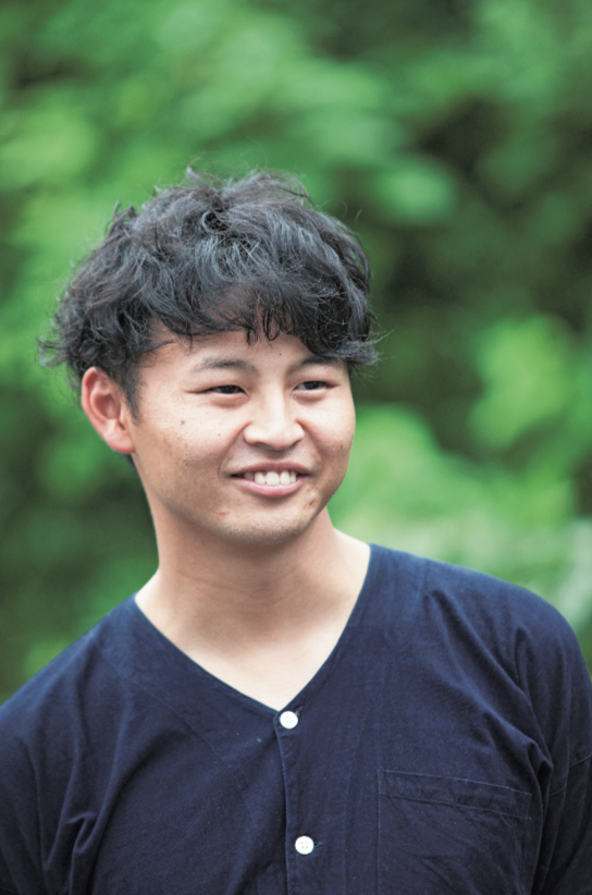 新潟県柏崎市高柳町荻ノ島に移住したインターン生OBの橋本和明さん。