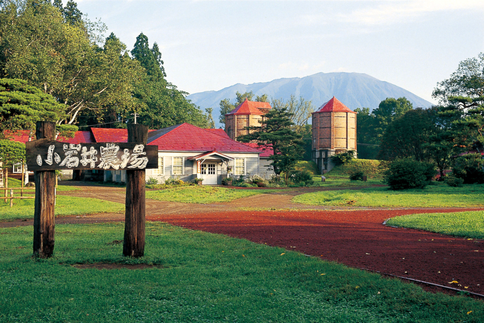 小岩井農場の風景