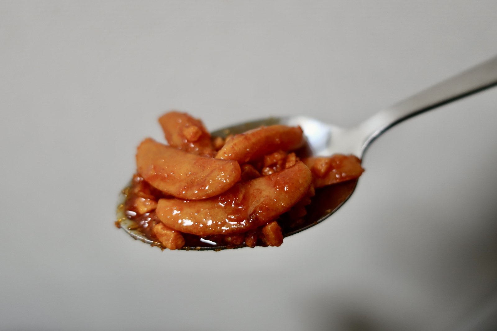 柿の種のオイル漬け_にんにくラー油