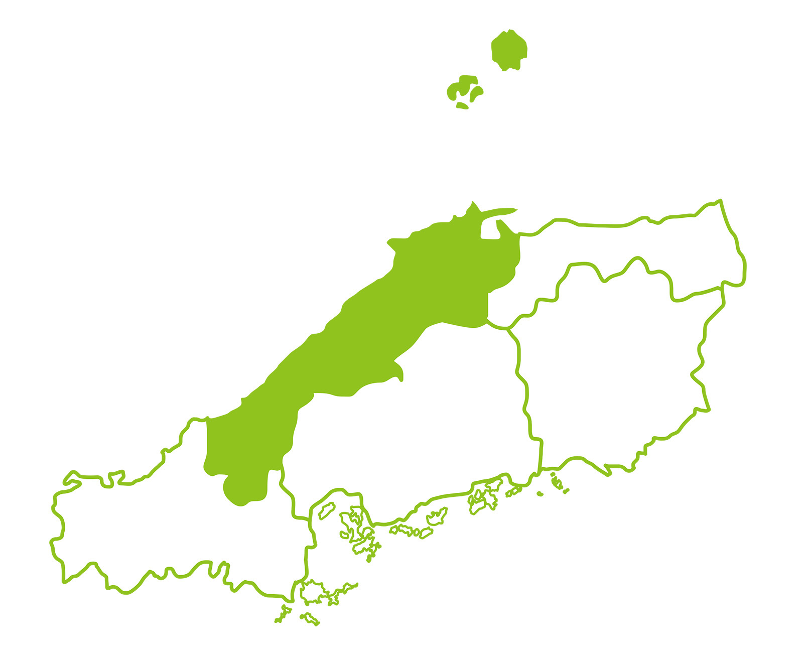 島根県地図