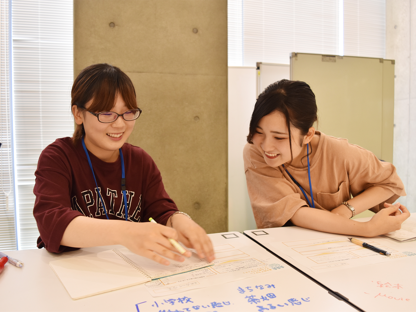 アイディア出しを重ねながら、「マイ山添村プラン」に向き合う受講生たち。