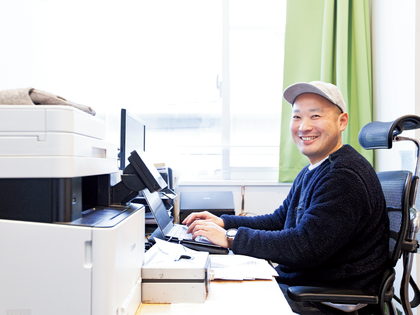 『JUSTA』の田口さん。
