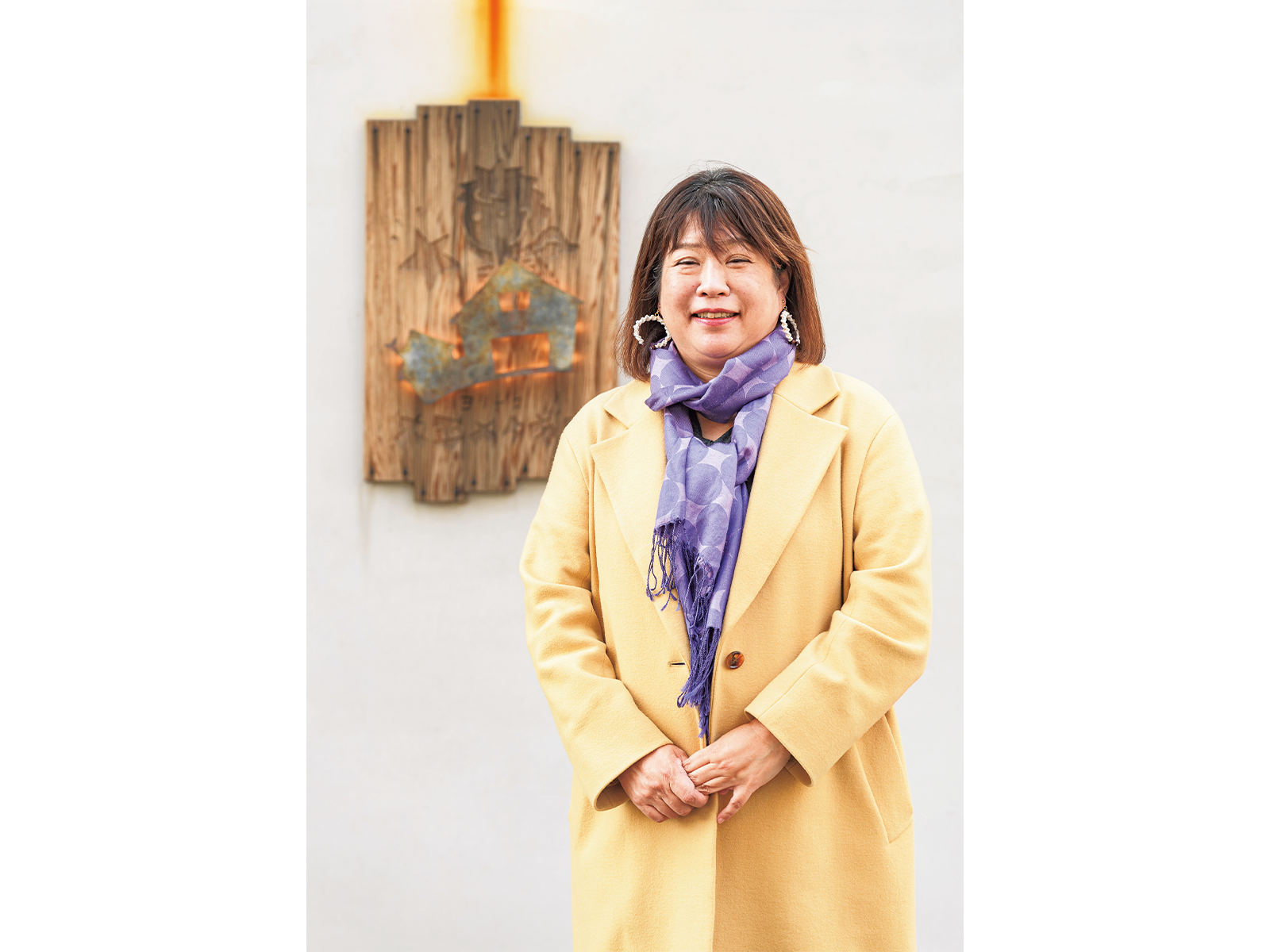 『WeCompass』代表理事の川幡祐子さん。「小川文化」リノベーションを大きく支援した。