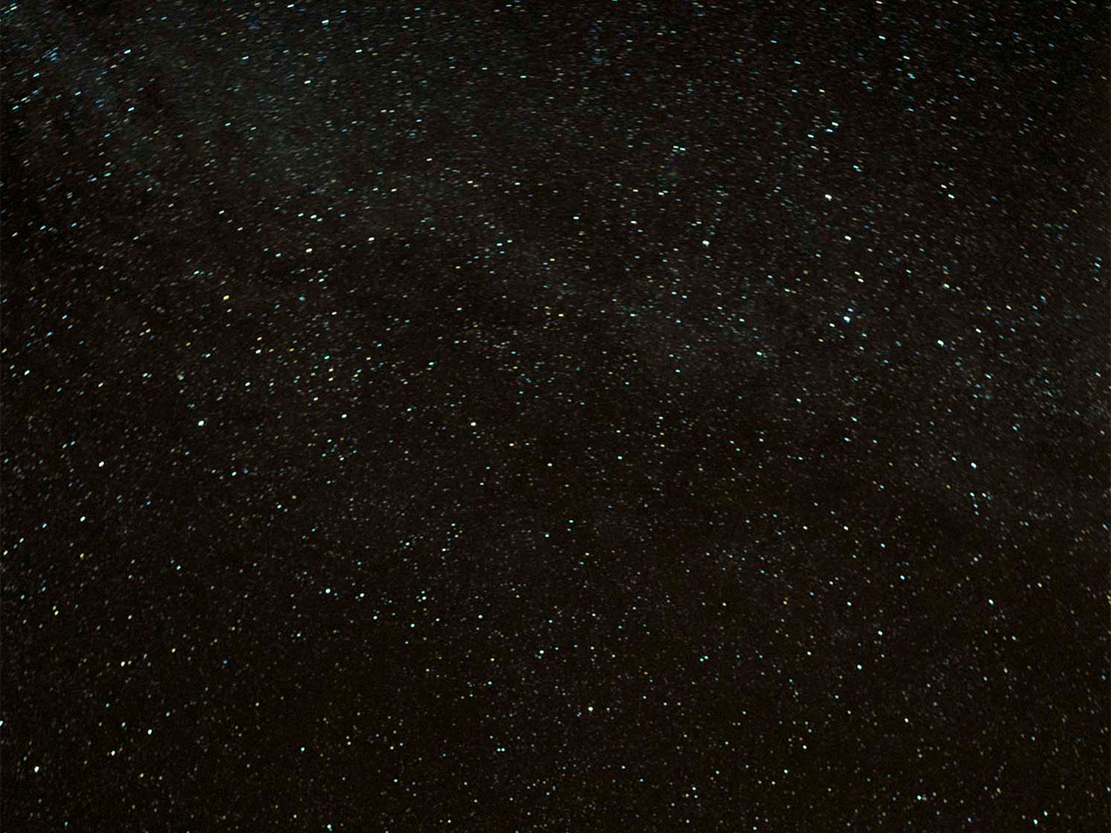 島では星がよく見える。
